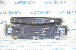 Panoul din spate VW Passat b7 12-15 USA, format din 2 piese, albastru.