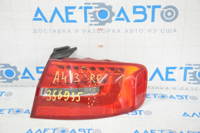 Lampa exterioară aripă dreaptă Audi A4 B8 13-16 restilizare sedan LED, zgârietură