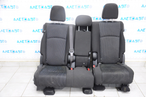 Rândul din spate al scaunelor, al doilea rând, Dodge Journey 11 - material textil negru