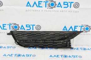 Grila bara fata stanga VW Passat b7 12-15 SUA fara PTF, cu ornamente, cu gauri