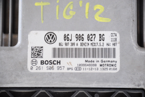 Блок ECU компьютер двигателя VW Tiguan 12-13 FWD