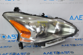 Far dreapta față Nissan Altima 13-15 pre-restilizare, halogen, pentru polizare.