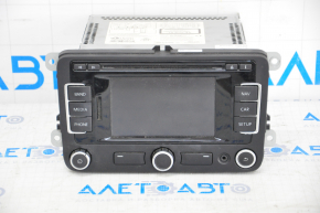 Monitor radio cu casetofon pentru VW Jetta 11-18 SUA hibrid