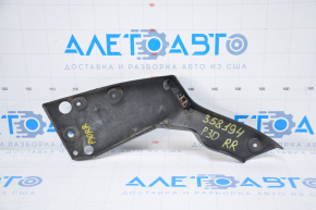 Губа заднего бампера правая Toyota Prius 30 10-15 оторвано крепление, запилена