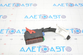 Modulul de control al motorului Jeep Compass 11-16 2.0, cipul pe blocul ECU, maro.