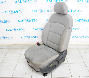 Scaun șofer Hyundai Elantra AD 17-20 fără airbag, manual, material textil gri, necesită curățare chimică