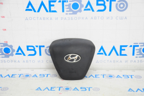 Airbag-ul din volanul șoferului pentru Hyundai Elantra AD 17-18, cartușul pirotehnic ruginit.