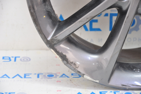 Диск колесный R17 х 7J 5*100 Lexus CT200h 11-13 графит, бордюрка