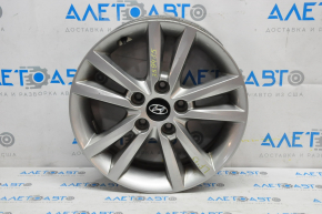 Roată de 16 inch pentru Hyundai Sonata 15-17 din SUA, cu o ușoară bordură.