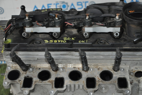 Motorul VW Passat b7 12-15 SUA diesel CBB 86k cu injectoare s-a pornit