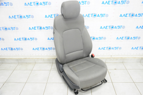 Scaun pasager Hyundai Santa FE Sport 13-16, fara airbag, manual, material textil, gri.