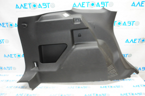 Capacul arcului stâng Ford Escape MK3 13-19 negru fără subwoofer, suport rupt, zgârieturi.