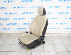 Водительское сидение Chevrolet Volt 11-15 с airbag, электро, кожа беж