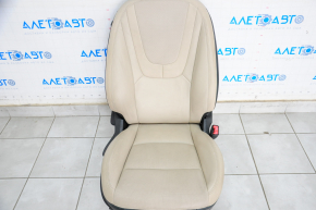 Scaun de pasager Chevrolet Volt 11-15 cu airbag, manual, piele bej.