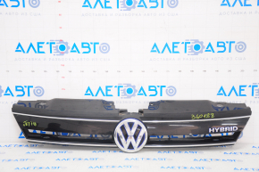 Grila radiatorului VW Jetta 13-14 SUA cu emblemă, hibrid