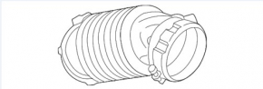 Conductă de aer către colectorul Ford Fiesta 11-19 1.6