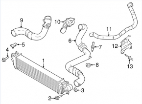 Rezonator Ford Fusion mk5 13-16 2.0T