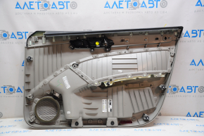 Обшивка двери карточка передняя левая VW Passat b8 16-19 USA серая