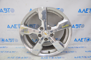 Диск колесный R17 x 7J 5*115 Chevrolet Volt 11-15 хром, легкая бордюрка