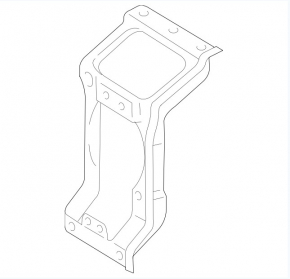 Bara de blocare a capotei MERCEDES W211 E 02-09