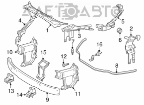 Bara de blocare a capotei MERCEDES W211 E 02-09