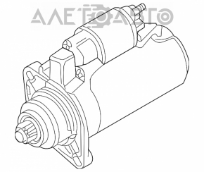 Стартер VW Beetle 12-19 2.5 АКПП тип 2