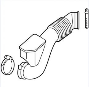 Conducta de aer pentru colectorul Kia Optima 16-