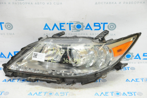 Far stânga față asamblată Lexus ES300h ES350 13-15 pre-restilizare cu xenon + LED DRL, pentru polizare.