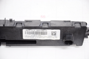 Panoul de control central al BMW 3 F30 12-18 negru, cu navigație.