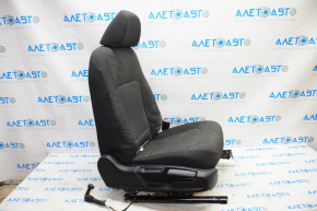 Scaun de pasager pentru VW Passat b8 16-19 SUA fără airbag, manual, material textil negru, necesită curățare chimică.