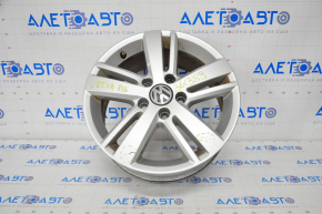 Roată de 16 inch pentru VW Jetta 11-18 USA, tip 3 ușoară, cu margine.