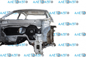 Лонжерон передний левый со стаканом VW Passat b8 16-19 USA серебро 8E/A7W на кузове