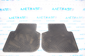 Set de covorașe VW Passat b7 12-15 SUA negre, din cauciuc