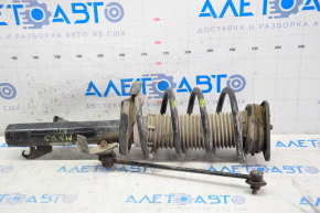 Стойка амортизатора в сборе передняя левая Mazda3 2.3 03-08 с тягой