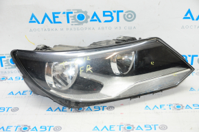 Far dreapta față VW Tiguan 12-17 restilizat, halogen, necesită polizare.