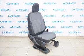 Scaun de pasager Ford Escape MK3 17- fără airbag, manual, din material textil, negru-gri.