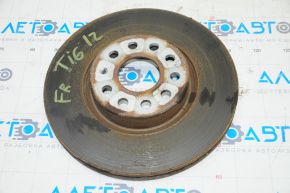 Placă de frână față dreapta VW Tiguan 09-17 310/25mm