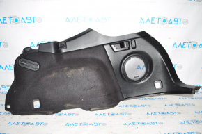 Capacul arcului drept Subaru Outback 15-19 negru, subwoofer, zgârietură.