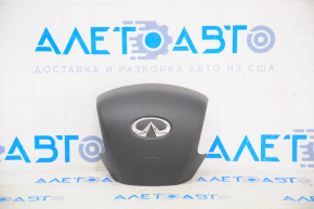 Airbag-ul de siguranță în volanul șoferului pentru Infiniti Q50 14-15, negru.