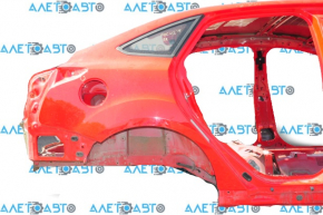 Aripa spate dreapta Ford Focus mk3 11-18 4d rosie pe caroserie, tija.