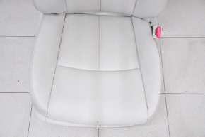 Scaun de pasager Infiniti Q50 14-16 cu airbag, electric, piele, gri, pentru curățare chimică.