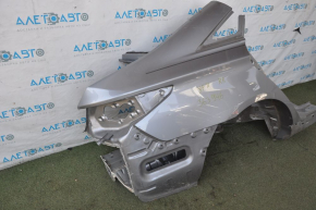 Aripa spate dreapta Hyundai Sonata 11-15 argintie, completă