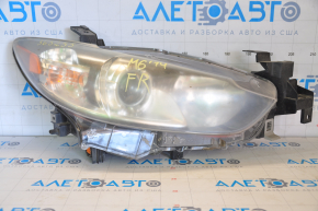 Far dreapta față Mazda 6 13-17 goală usa halogen, pentru polizare