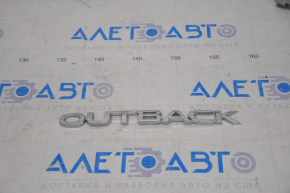 Emblema portbagajului OUTBACK al usii Subaru Outback 20-