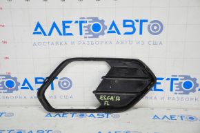 Grila bara stângă Ford Escape MK3 17-19, lucioasă, sub PTF