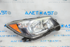 Farul dreapta față Subaru Forester 14-16 gol SJ pre-restilizare halogen, întunecat, pentru polizare.