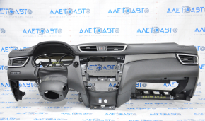 Panoul frontal cu AIRBAG pentru Nissan Rogue 14-20, negru, cu zgârieturi.