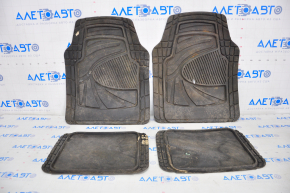 Set de covorașe pentru interiorul mașinii Acura ILX 13- cauciuc negru, non-original.