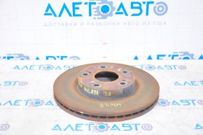 Placă de frână față stânga Acura ILX 13-15 280/23mm ruginită