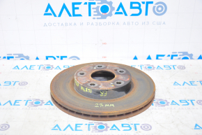 Placă de frână față dreapta Acura ILX 13-15 280/23mm ruginită.